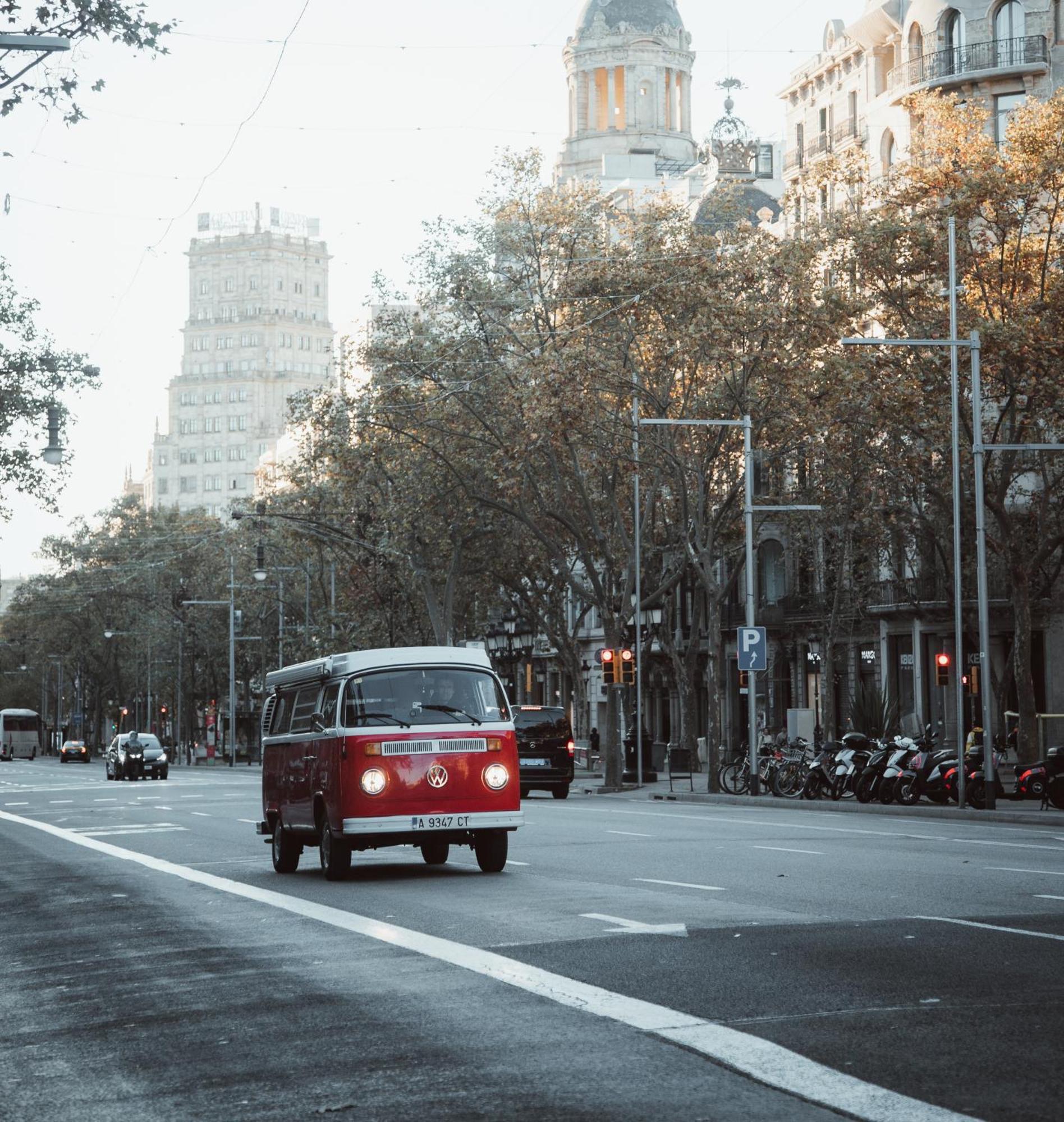 Retro Vw Kombi T2 Campervan 오스피탈레트 데 요브레가트 외부 사진
