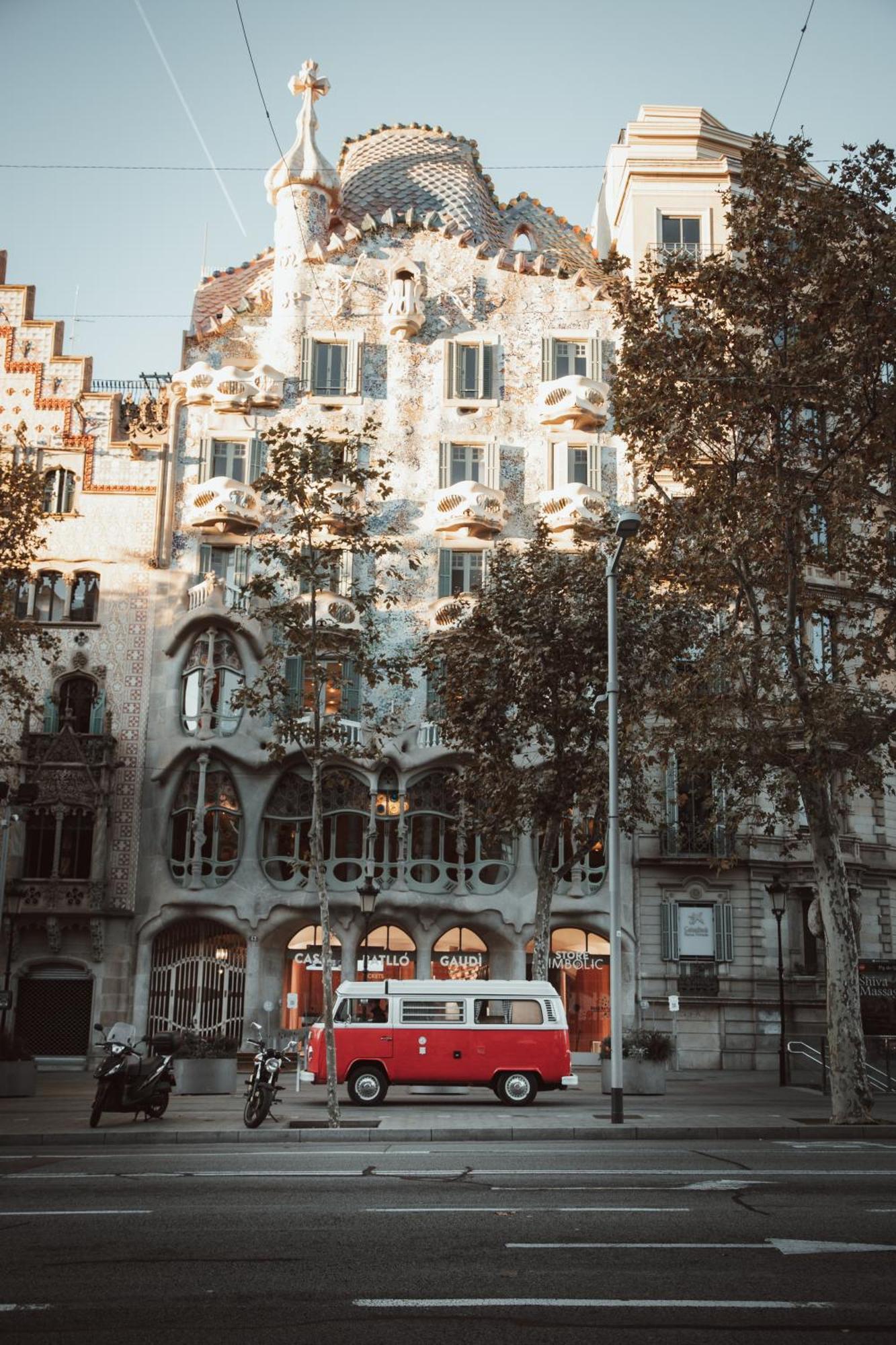 Retro Vw Kombi T2 Campervan 오스피탈레트 데 요브레가트 외부 사진