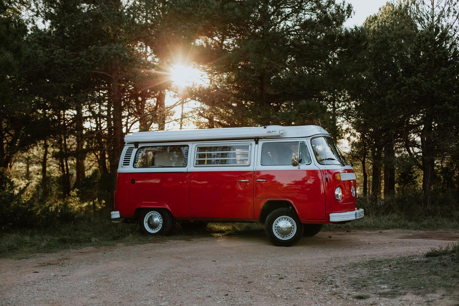 Retro Vw Kombi T2 Campervan 오스피탈레트 데 요브레가트 외부 사진